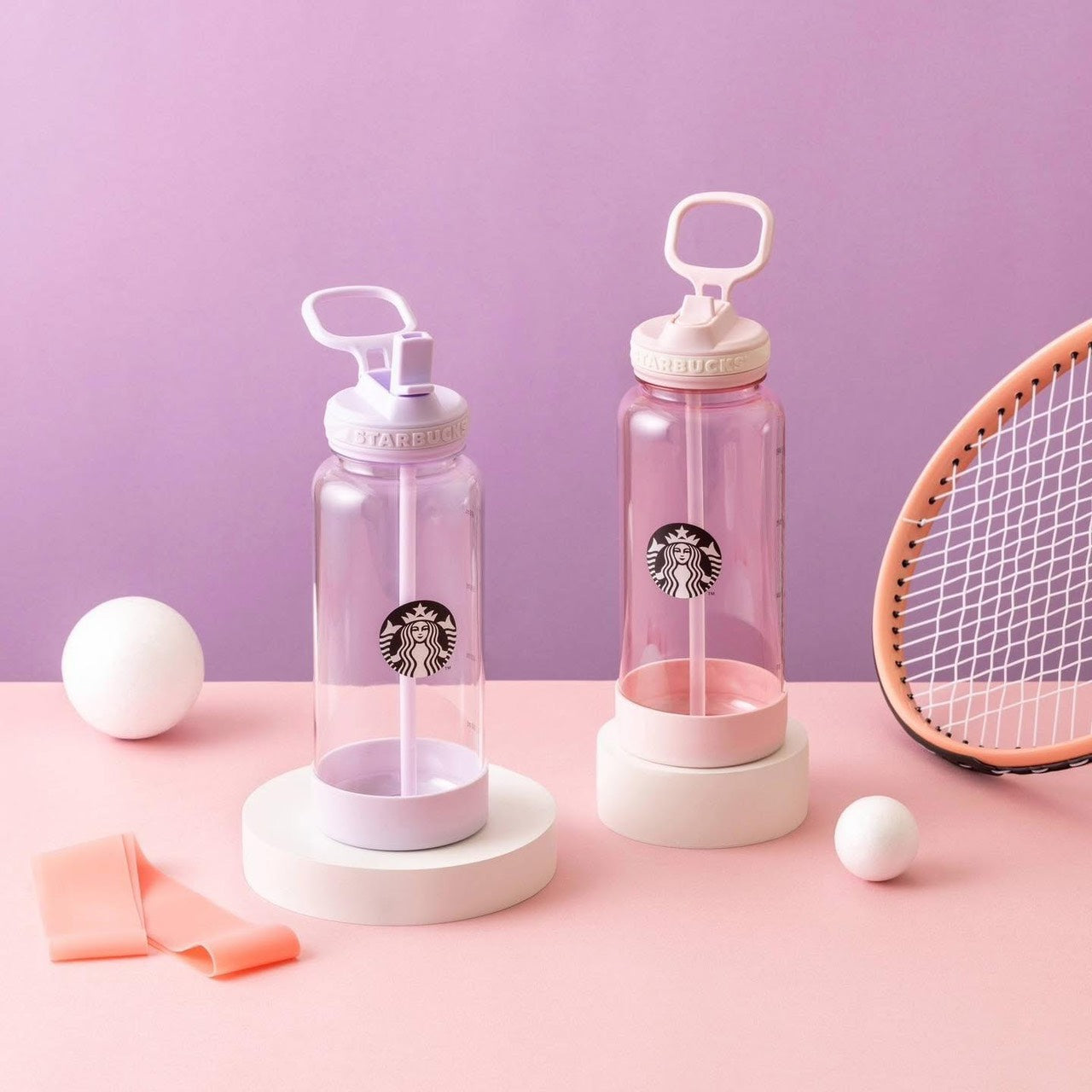 Starbucks Taiwan 2025 27th Anniversary Limited Edition Water Bottle with Straw & Handle (32oz/946ml)